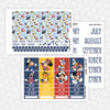 Magical Cruise Printable Planner Stickers PNG Digital Download Monthly Kit