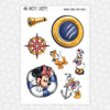 Magical Cruise Static Cling Set