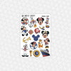 Magical Cruise Planner Stickers Collection