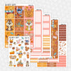 Magical Fall Printable Planner Stickers PNG Digital Download Weekly Vertical Kit
