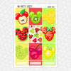 Magical Fruit Weekly Planner Stickers Collection