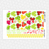 Magical Fruit Monthly Kit for EC Planner | Monthly Planner Stickers