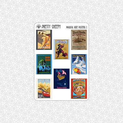 Magical Ride Posters Stickers