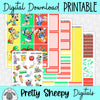 Magical Schoolhouse Printable Planner Stickers PNG Digital Download Weekly Vertical Kit