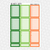 Magical St Patrick's Day Weekly Planner Stickers Collection