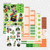 Magical St. Patrick's Day Printable Planner Stickers PNG Digital Download Weekly Vertical Kit