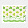 Magical St Patrick's Day Monthly Kit for EC Planner | Monthly Planner Stickers