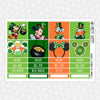 Magical St Patrick's Day Monthly Kit for EC Planner | Monthly Planner Stickers