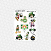 Magical St Patrick's Day Weekly Planner Stickers Collection