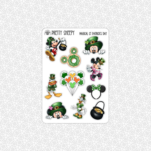 Magical St Patrick's Day Stickers