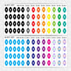 Magical Tabs Stickers - Small