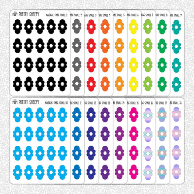 Magical Tabs Stickers - Small