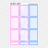 Make it Pink, Make it Blue Weekly Planner Stickers Collection