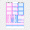 Make it Pink, Make it Blue Weekly Planner Stickers Collection