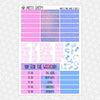 Make it Pink, Make it Blue Weekly Planner Stickers Collection