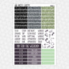 Mando Weekly Planner Stickers Collection