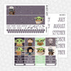 Mando Printable Planner Stickers PNG Digital Download Monthly Kit