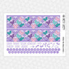 Mermaid Park Princess Monthly Kit for EC Planner | Monthly Planner Stickers