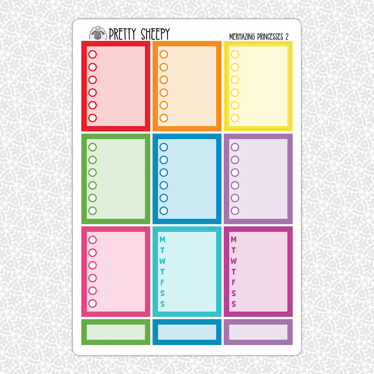 Mermazing Sticker Mermazing Princesses Planner Stickers Collection – Pretty Sheepy