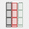 Merry Villainmas Weekly Planner Stickers Collection