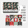 Merry Villainmas Printable Planner Stickers PNG Digital Download Monthly Kit