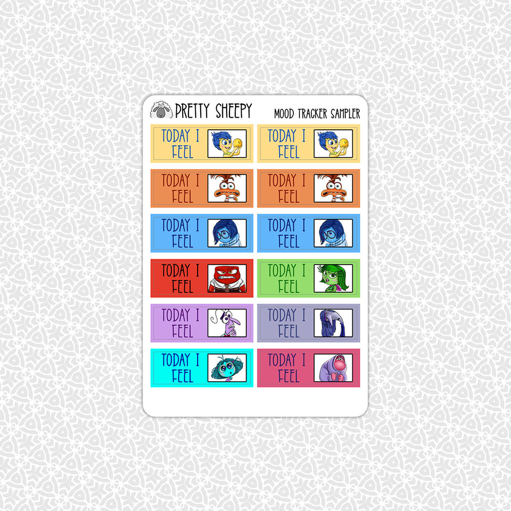 Emotional Adventure Mood Tracker Stickers – Pretty Sheepy
