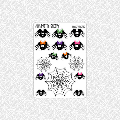 Mouse Spiders Stickers