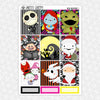 Neon Nightmare Weekly Planner Stickers Collection