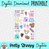 One World Printable Stickers PNG Digital Download
