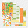 Orange Thoughts Planner Stickers Collection