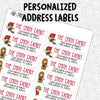 CUSTOM Christmas Address Labels | Wizarding Christmas