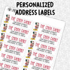 CUSTOM Christmas Address Labels | Various