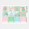 Pastel Christmas Monthly Kit for EC Planner | Monthly Planner Stickers