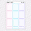 Pastel Magic Weekly Planner Stickers Collection