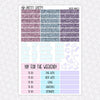 Pastel Magic Weekly Planner Stickers Collection