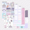 Pastel Magic Printable Planner Stickers PNG Digital Download Weekly Vertical Kit