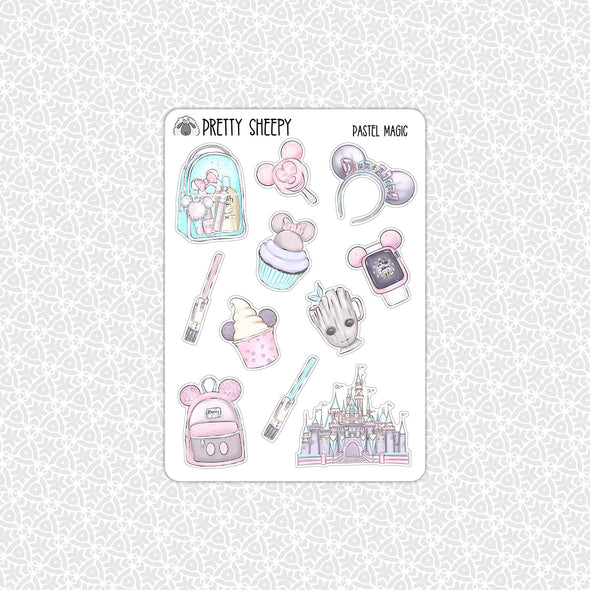 Pastel Magic Stickers