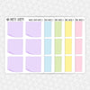 Sticky Notes Planner Stickers