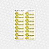 Pay Credit Card Planner Stickers