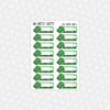 Pay Credit Card Planner Stickers