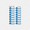 Pay Credit Card Planner Stickers