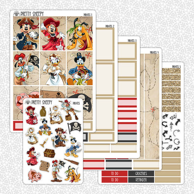 Pirates Weekly Planner Stickers Collection