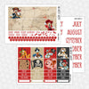 Pirates Printable Planner Stickers PNG Digital Download Monthly Kit