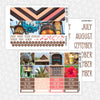 Polynesian Printable Planner Stickers PNG Digital Download Monthly Kit