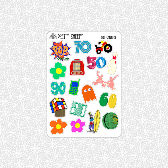 Pop Century Stickers