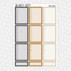 Pretty Pirate Weekly Planner Stickers Collection