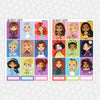 Princesses Full Box Stickers