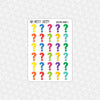 Question Mark Stickers