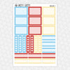 Real Boy Weekly Planner Stickers Collection