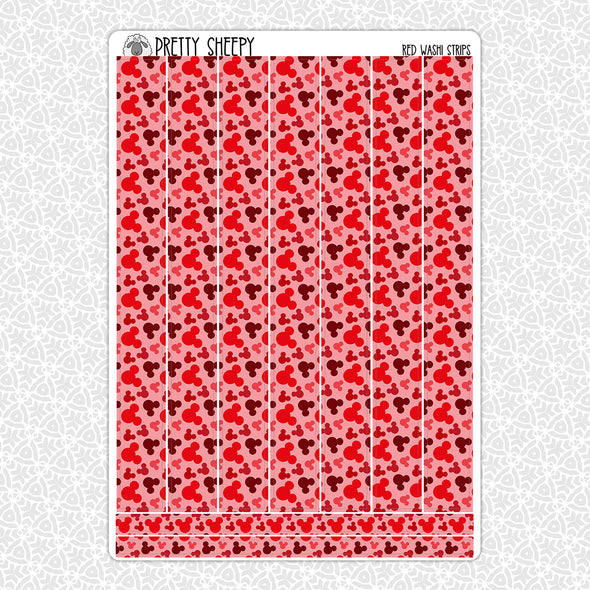 Mouse Confetti Washi Stickers